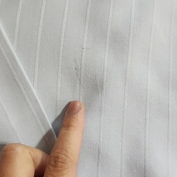 Men's Etienne Aigner Long Sleeve Shirt, Blue, Size 34/35, 15 1/2, Pre-Owned - Picture 9 of 12